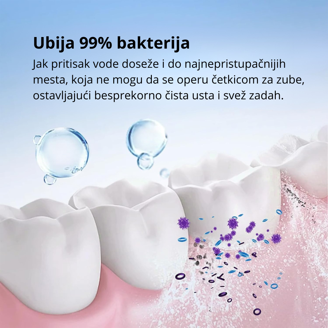 Irigator za ispiranje zuba i desni