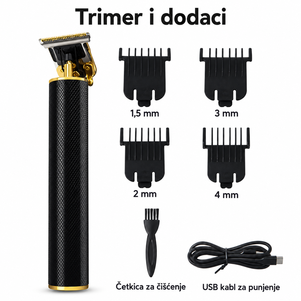 Bežični trimer za bradu