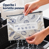 Višekratne aluminijumske kese za hranu (set od 30 kesa)