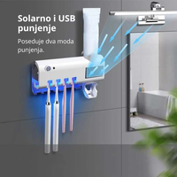 Sterilizator četkica za zube sa UV svetlom